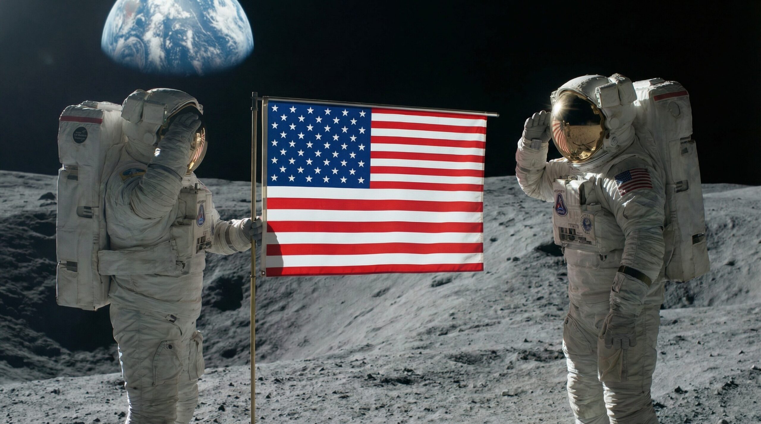 Guardians of Old Glory Lunar Flag Mission – Artemis IV (2028)