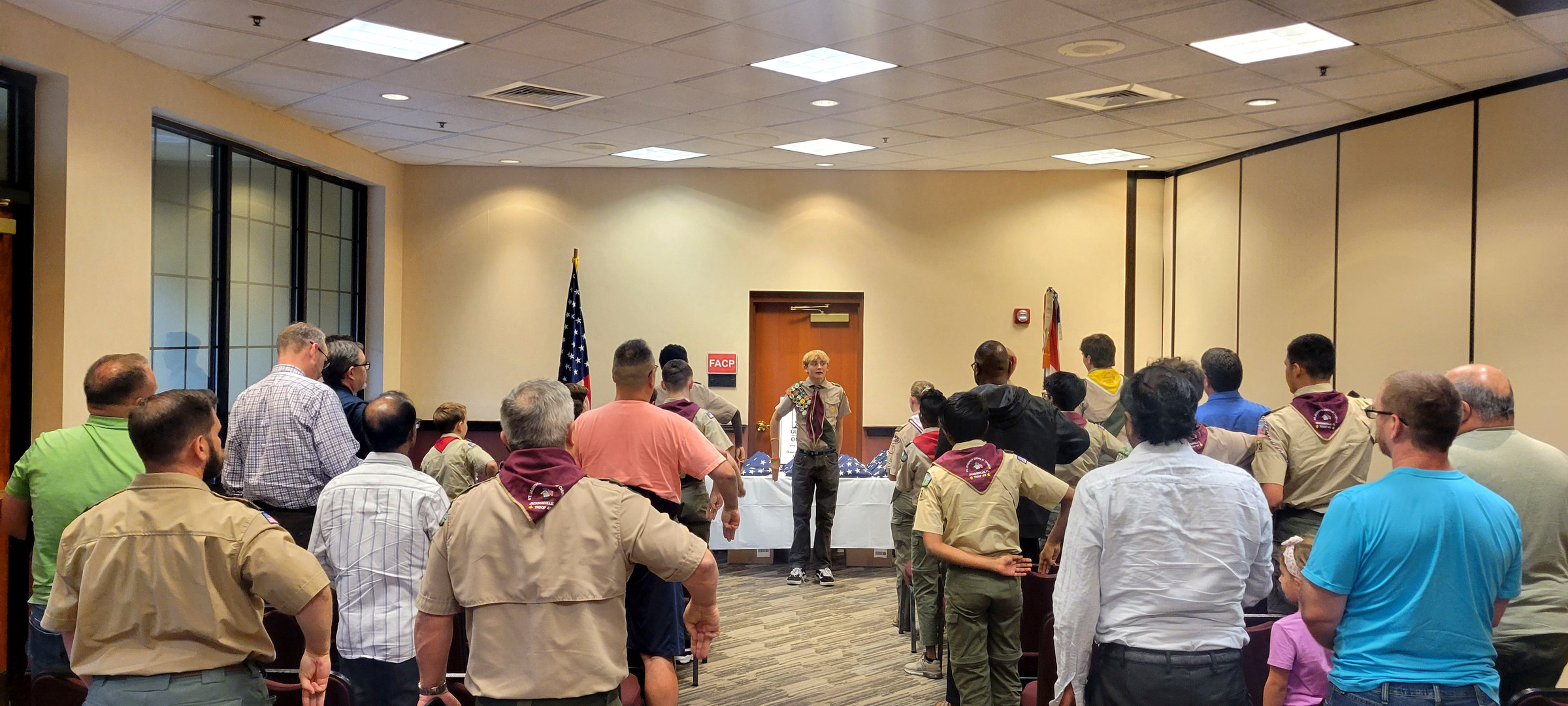 Guardians of Old Glory community flag ceremony